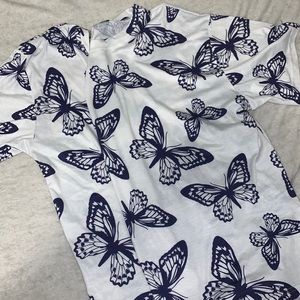 Purple 🦋 oversized T-Shirt Streetwear Style